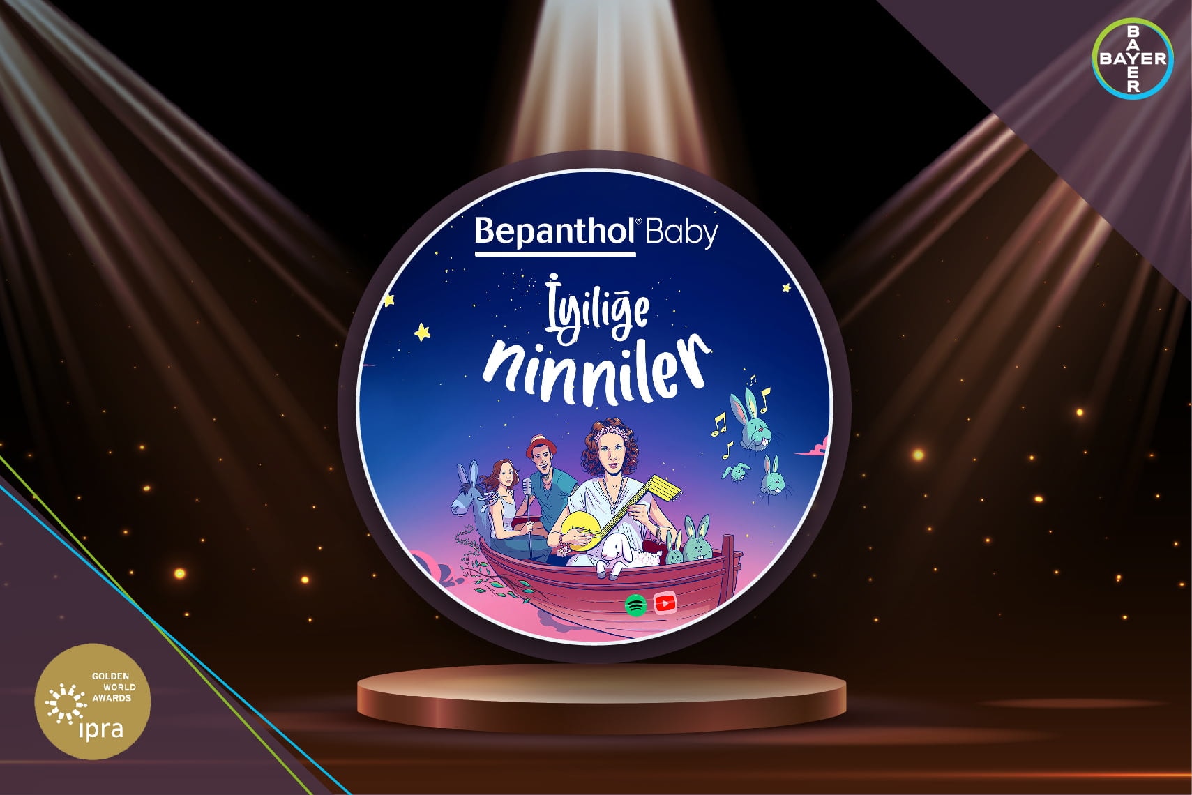 Bepanthol Baby’den İyiliğe Ninniler