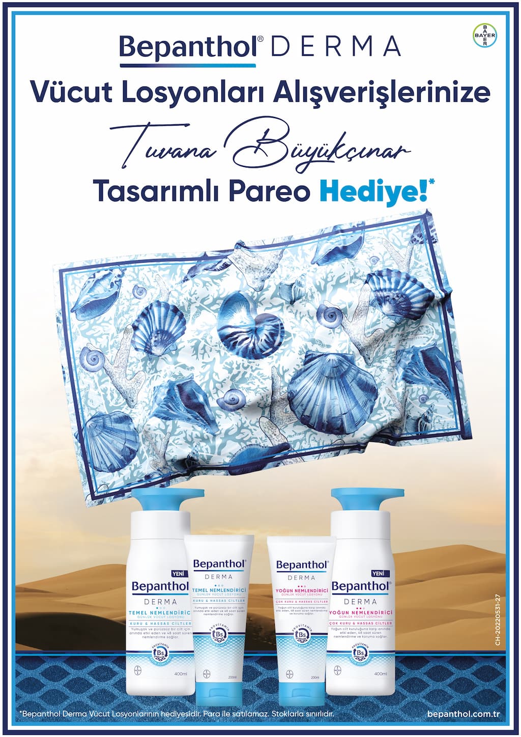 Bepanthol Derma ve Tuvana Büyükçınar’dan Yaz Dönemine Özel İş Birliği